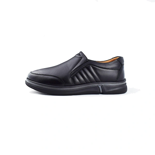 CHAUSSURE ballerine CONFORT+ 141 noir CUIR  ..........    sandale médicale femme confortable Maroc